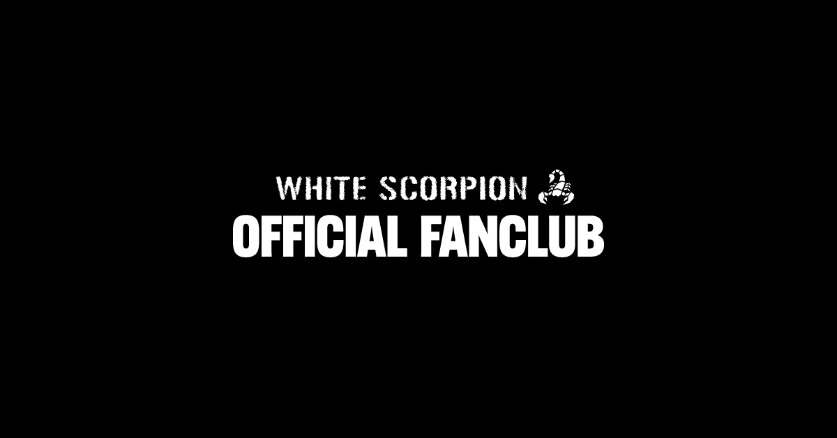 WHITE SCORPION OFFICIAL FANCLUB